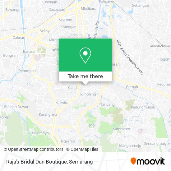 Raja's Bridal Dan Boutique map