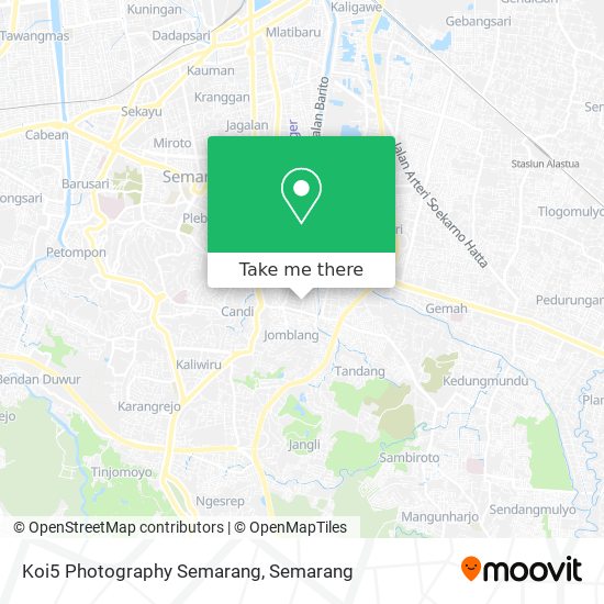 Koi5 Photography Semarang map