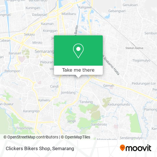 Clickers Bikers Shop map