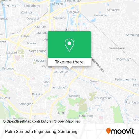 Palm Semesta Engineering map