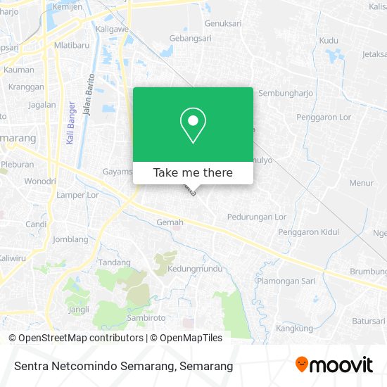 Sentra Netcomindo Semarang map