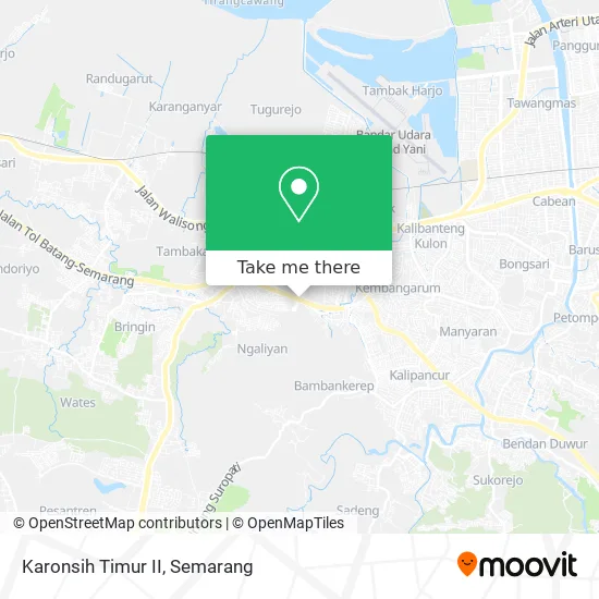 Karonsih Timur II map