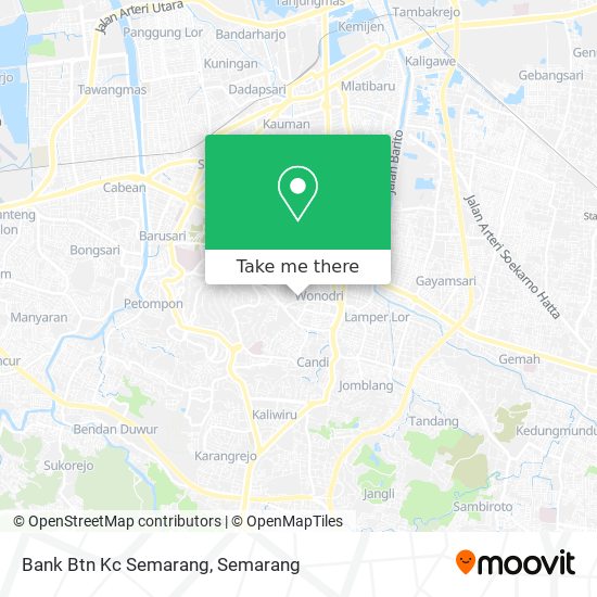 Bank Btn Kc Semarang map