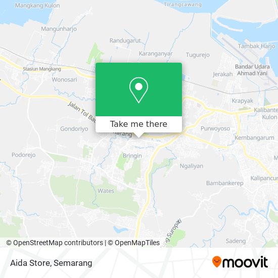 Aida Store map