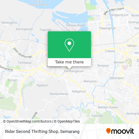 Rider Second Thrifting Shop map