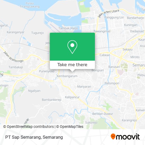 PT Sap Semarang map