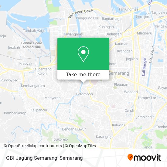 GBI Jagung Semarang map