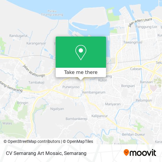 CV Semarang Art Mosaic map