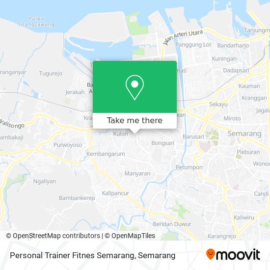 Personal Trainer Fitnes Semarang map