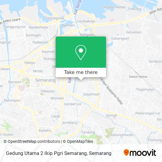Gedung Utama 2 Ikip Pgri Semarang map