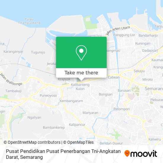 Pusat Pendidikan Pusat Penerbangan Tni-Angkatan Darat map
