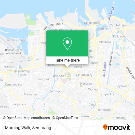 Morning Walk map