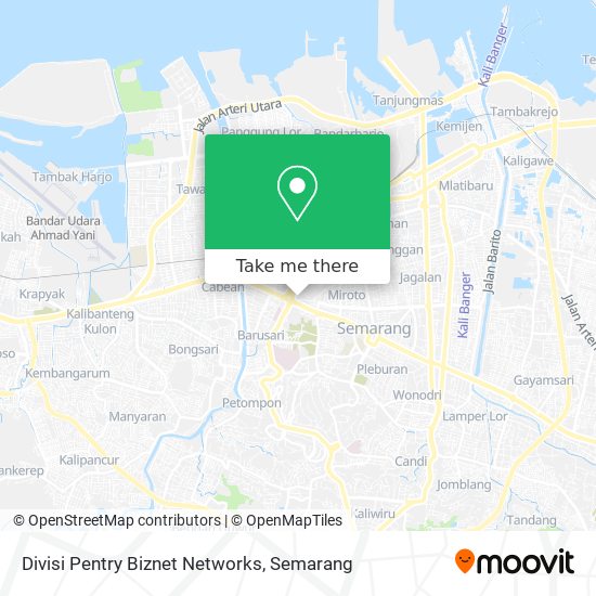 Divisi Pentry Biznet Networks map