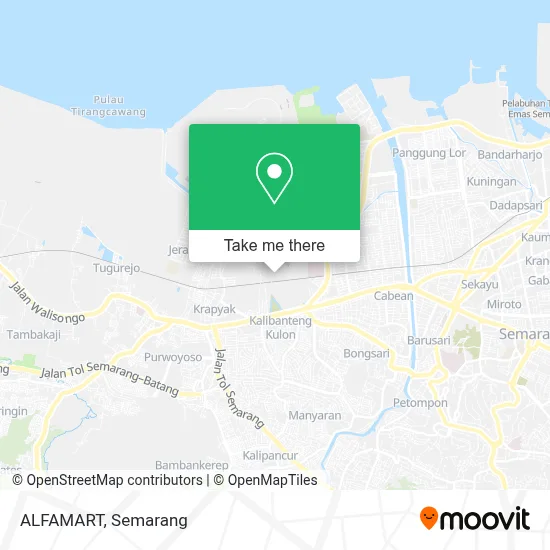 ALFAMART map