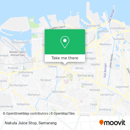 Nakula Juice Stop map