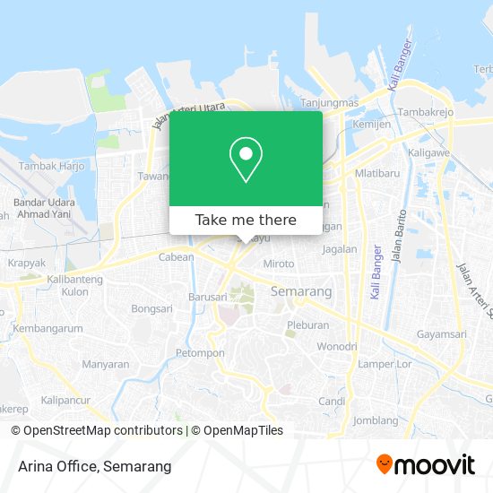 Arina Office map