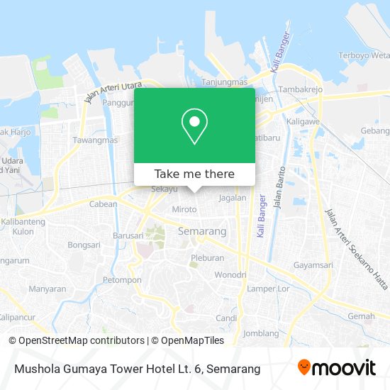 Mushola Gumaya Tower Hotel Lt. 6 map