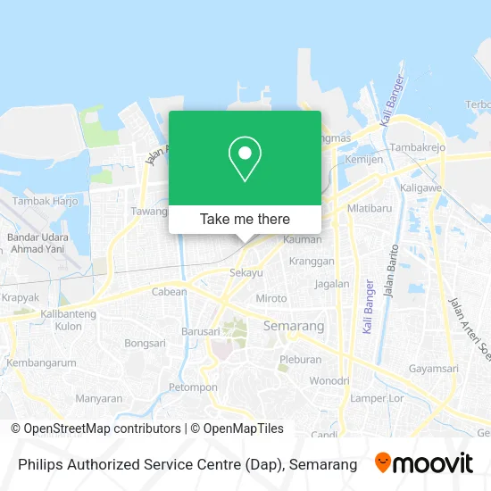 Philips Authorized Service Centre (Dap) map