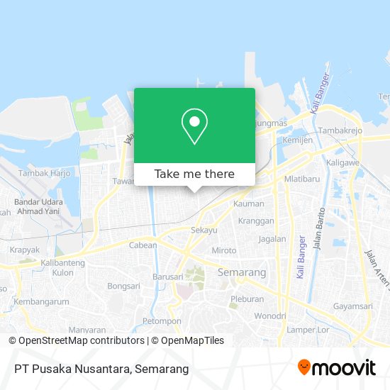 PT Pusaka Nusantara map