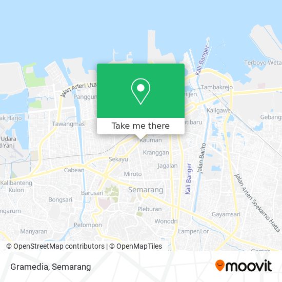 Gramedia map