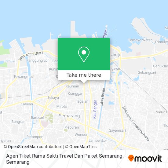 Agen Tiket Rama Sakti Travel Dan Paket Semarang map