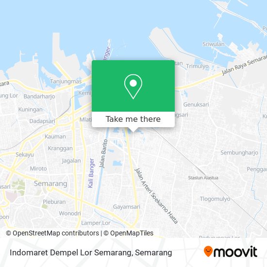 Indomaret Dempel Lor Semarang map