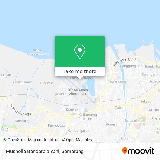 Musholla Bandara a Yani map