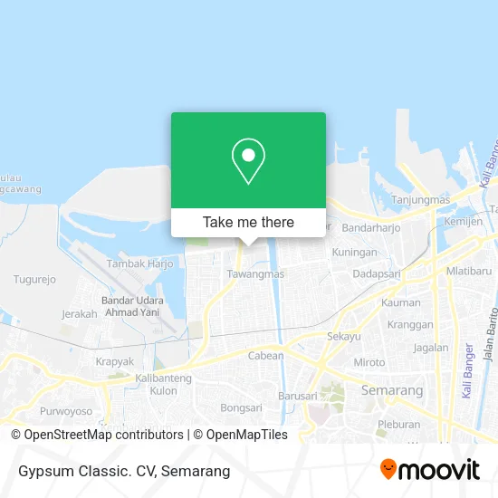 Gypsum Classic. CV map