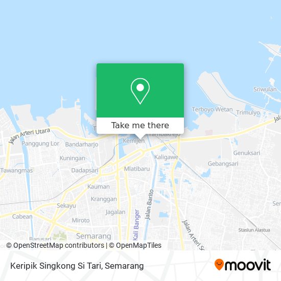 Keripik Singkong Si Tari map