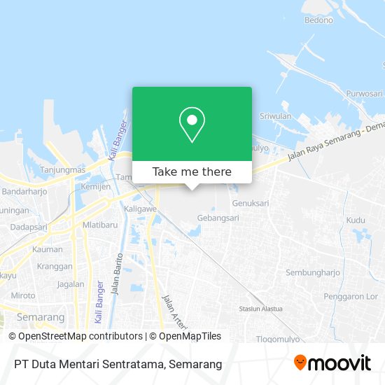 PT Duta Mentari Sentratama map