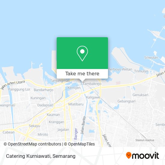 Catering Kurniawati map