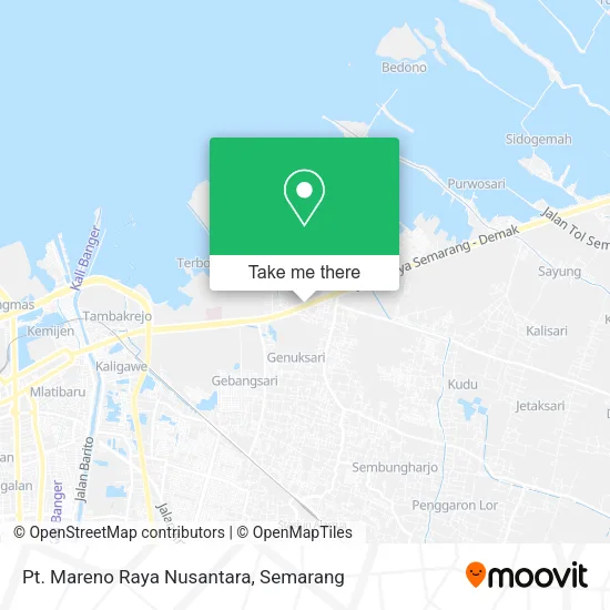 Pt. Mareno Raya Nusantara map