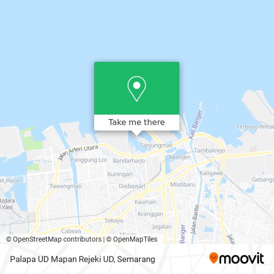 Palapa UD Mapan Rejeki UD map