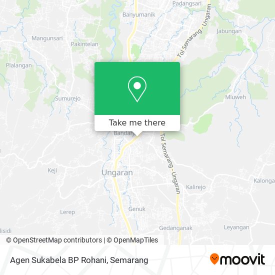 Agen Sukabela BP Rohani map