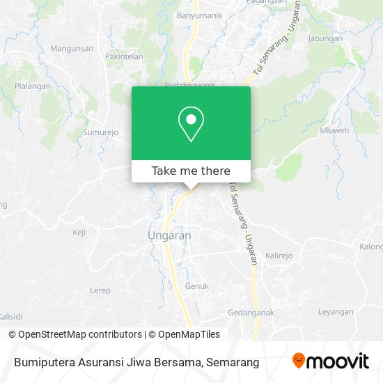 Bumiputera Asuransi Jiwa Bersama map