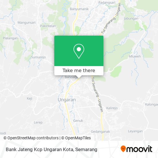 Bank Jateng Kcp Ungaran Kota map