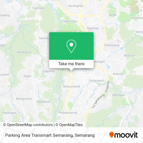 Parking Area Transmart Semarang map
