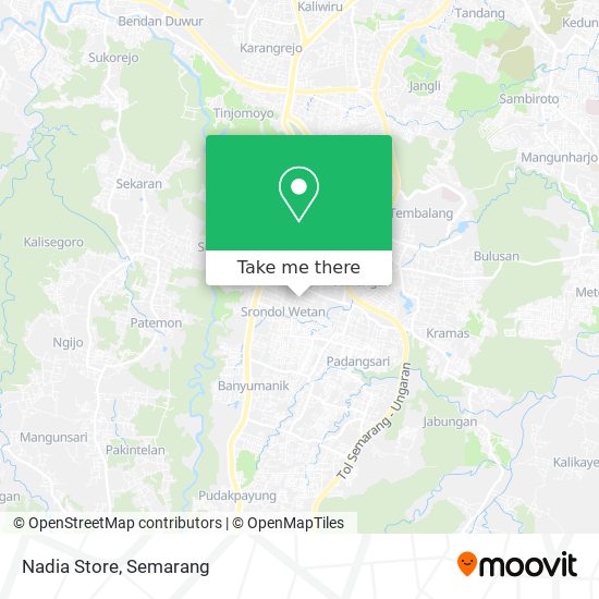 Nadia Store map