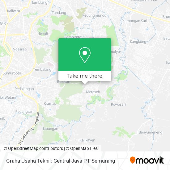 Graha Usaha Teknik Central Java PT map