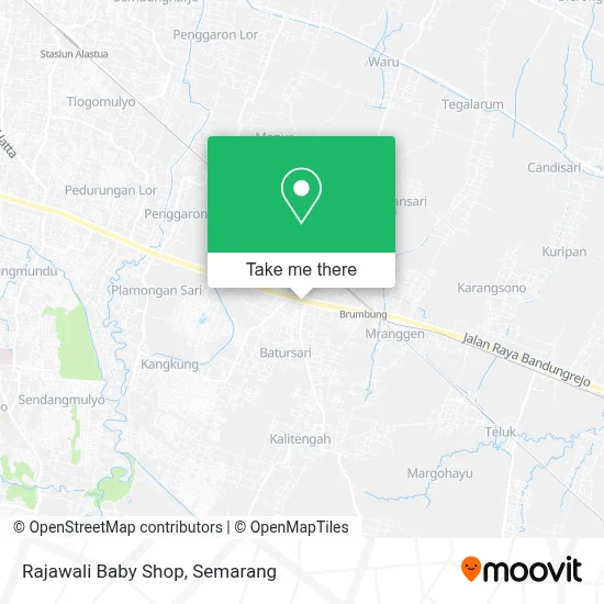 Rajawali Baby Shop map