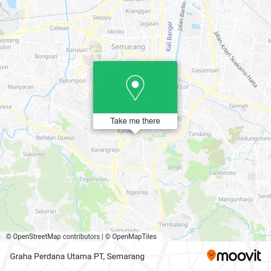 Graha Perdana Utama PT map