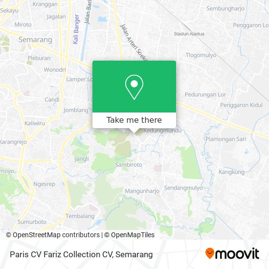 Paris CV Fariz Collection CV map