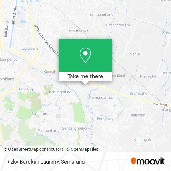 Rizky Barokah Laundry map