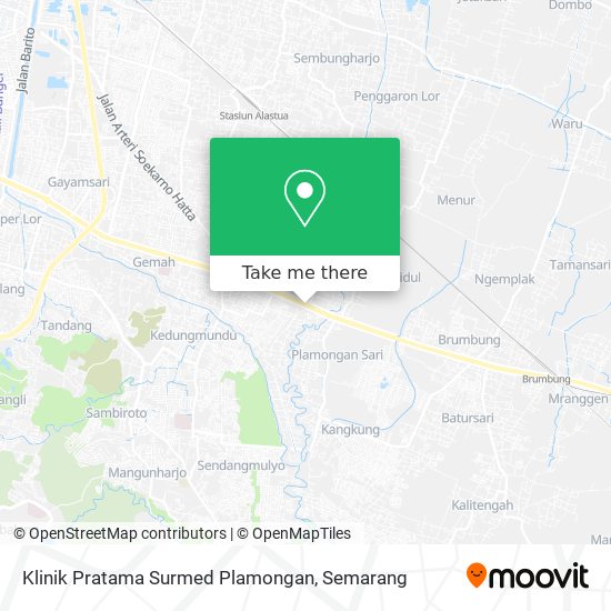 Klinik Pratama Surmed Plamongan map