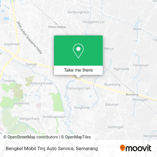 Bengkel Mobil Tmj Auto Service map