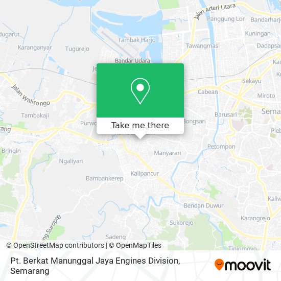 Pt. Berkat Manunggal Jaya Engines Division map