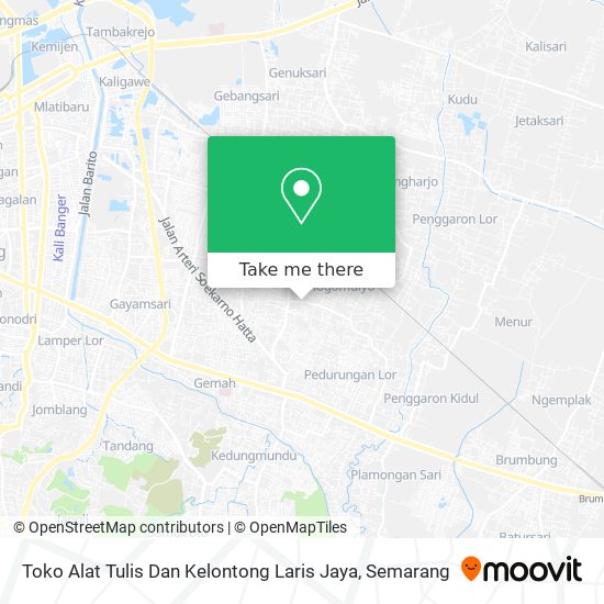 Toko Alat Tulis Dan Kelontong Laris Jaya map