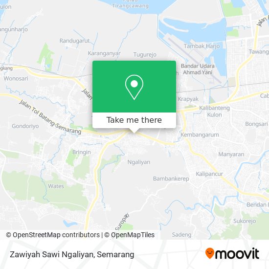 Zawiyah Sawi Ngaliyan map