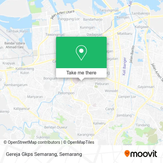 Gereja Gkps Semarang map