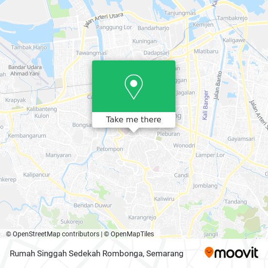 Rumah Singgah Sedekah Rombonga map